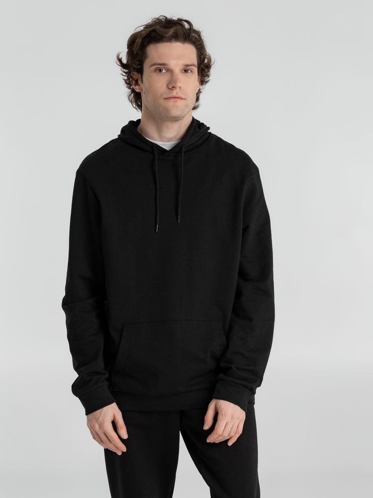 Толстовка с капюшоном унисекс Hoodie, черная, фото 6