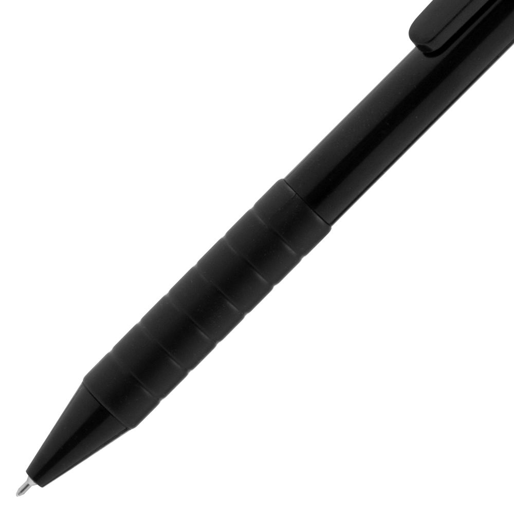 Ручка шариковая Easy Grip, черная, фото 4