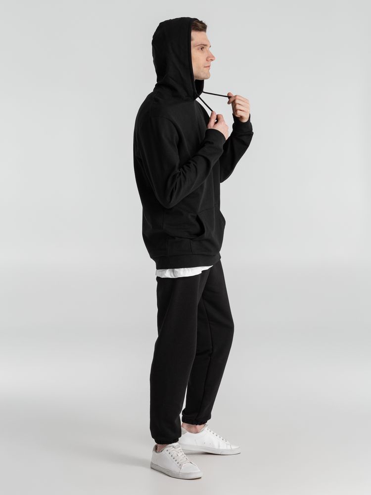 Толстовка с капюшоном унисекс Hoodie, черная, фото 8