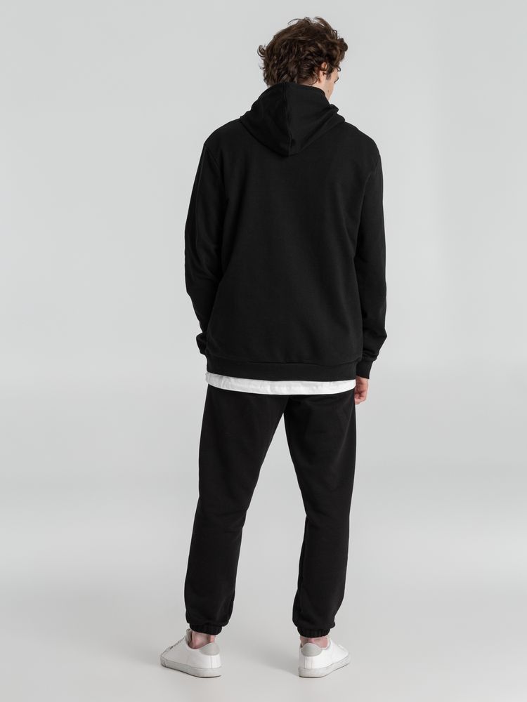 Толстовка с капюшоном унисекс Hoodie, черная, фото 9