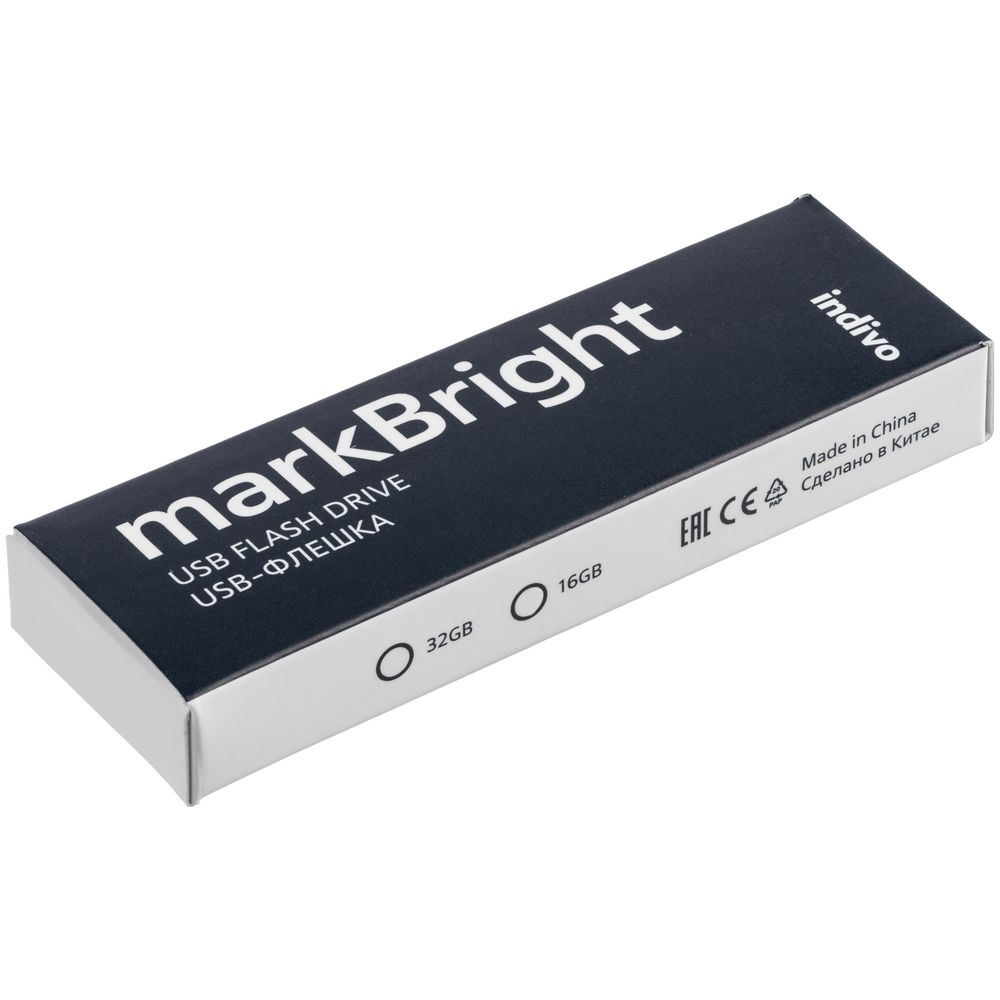Флешка markBright с зеленой подсветкой, 16 Гб, фото 8