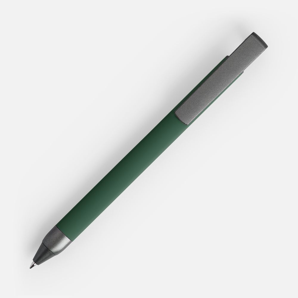 Ручка шариковая Standic с подставкой для телефона, зеленая, фото 2