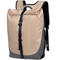Рюкзак coolStuff Plus, бежевый с темно-синим, фото 1