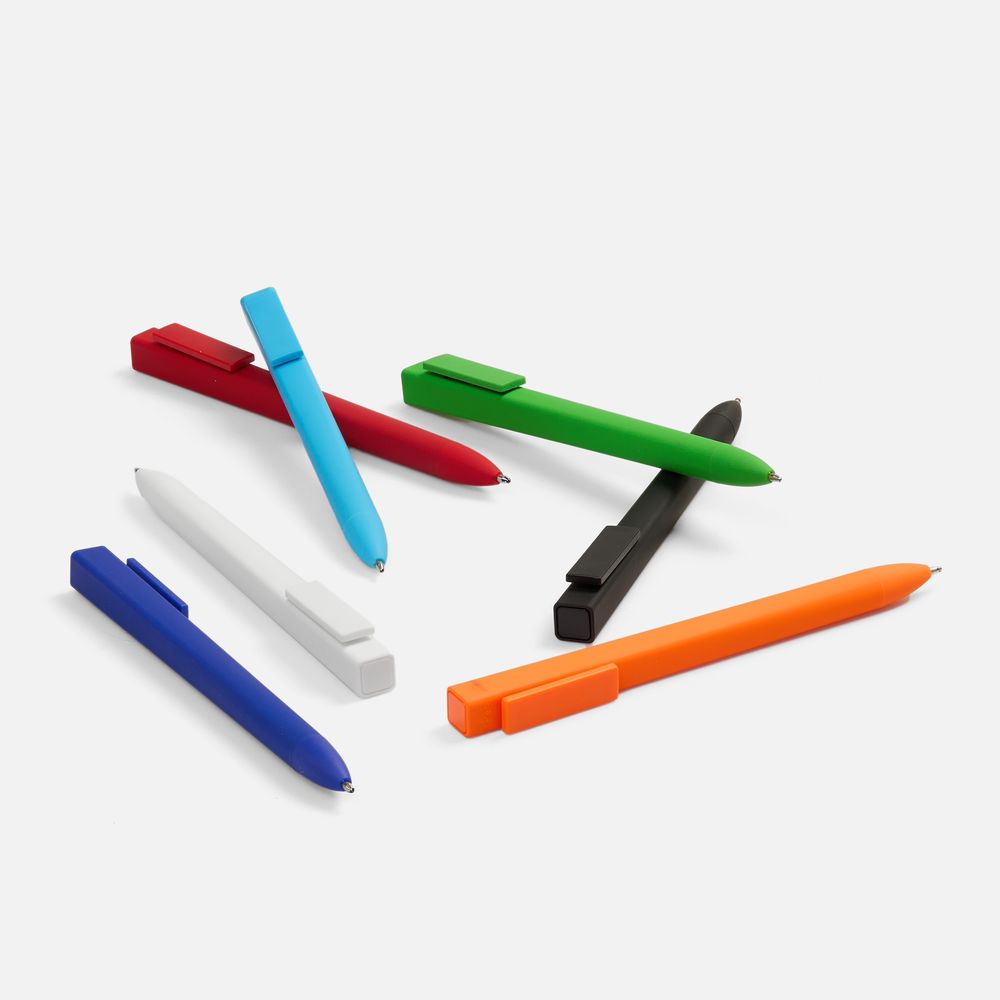 Ручка шариковая Swiper SQ Soft Touch, черная, фото 5