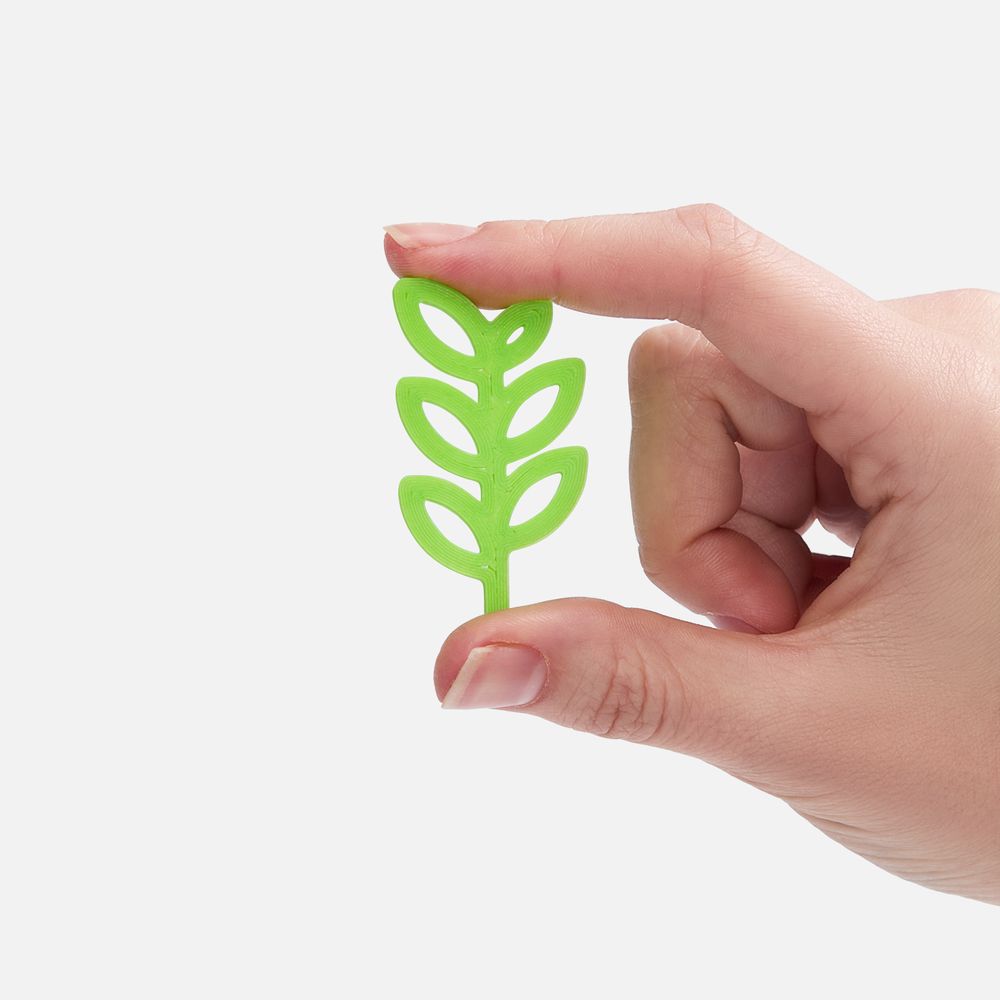 Подвеска Flora, 3D-печать на заказ, лист рябины, фото 2