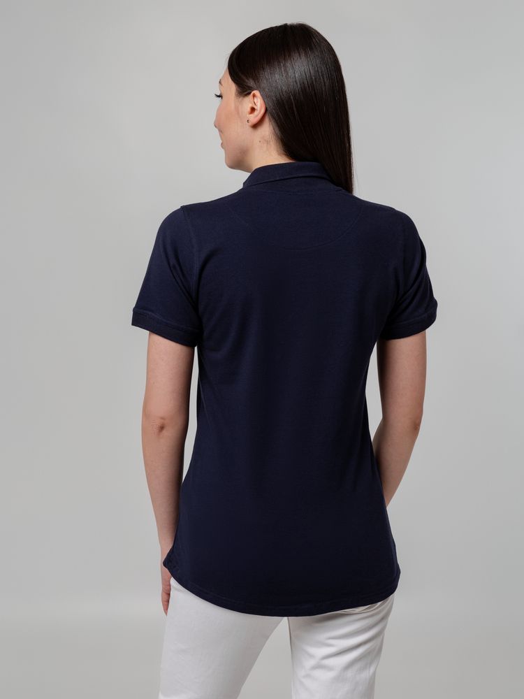 Рубашка поло женская Virma Stretch Lady, темно-синяя, фото 6