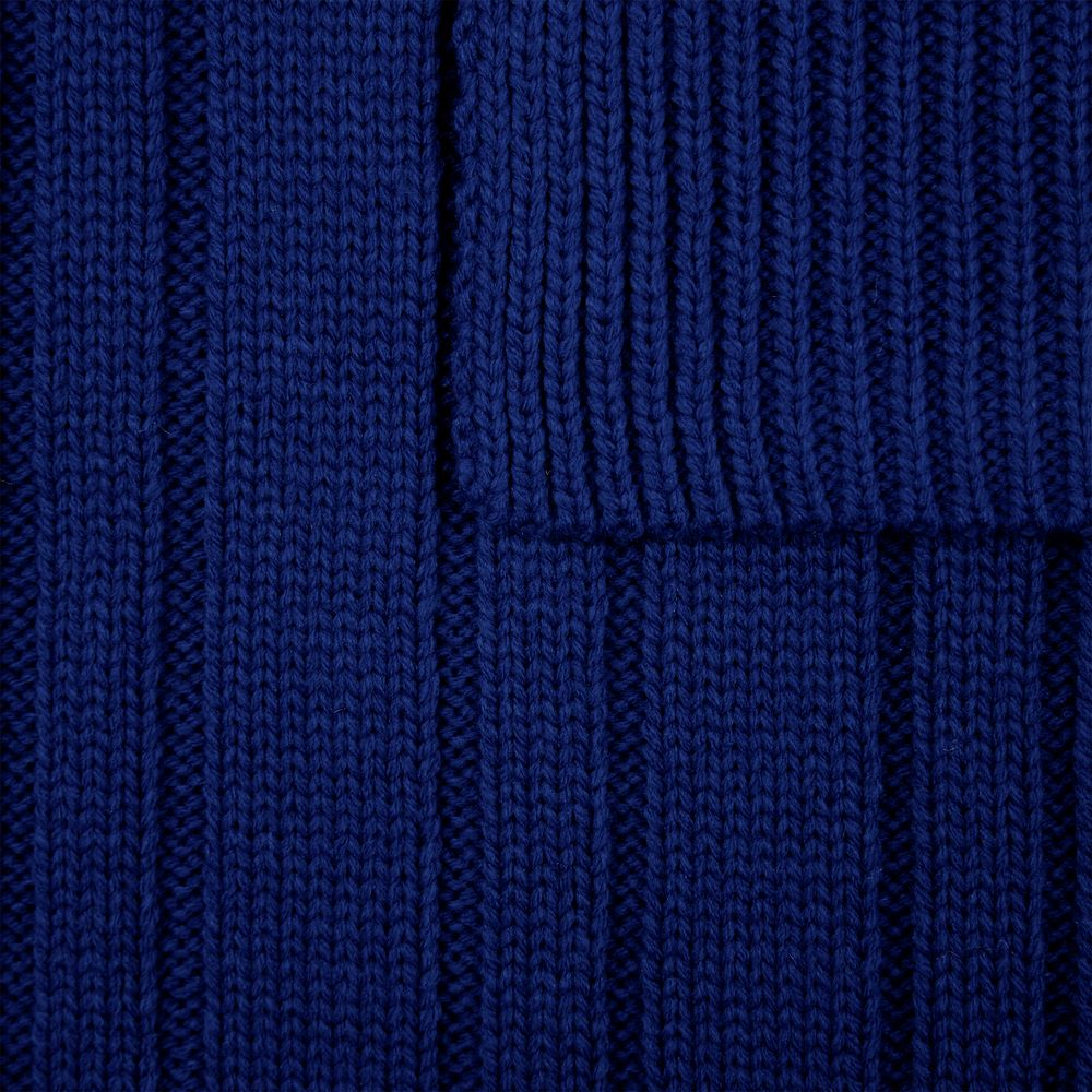 Шарф Knit Beat, темно-синий, фото 4