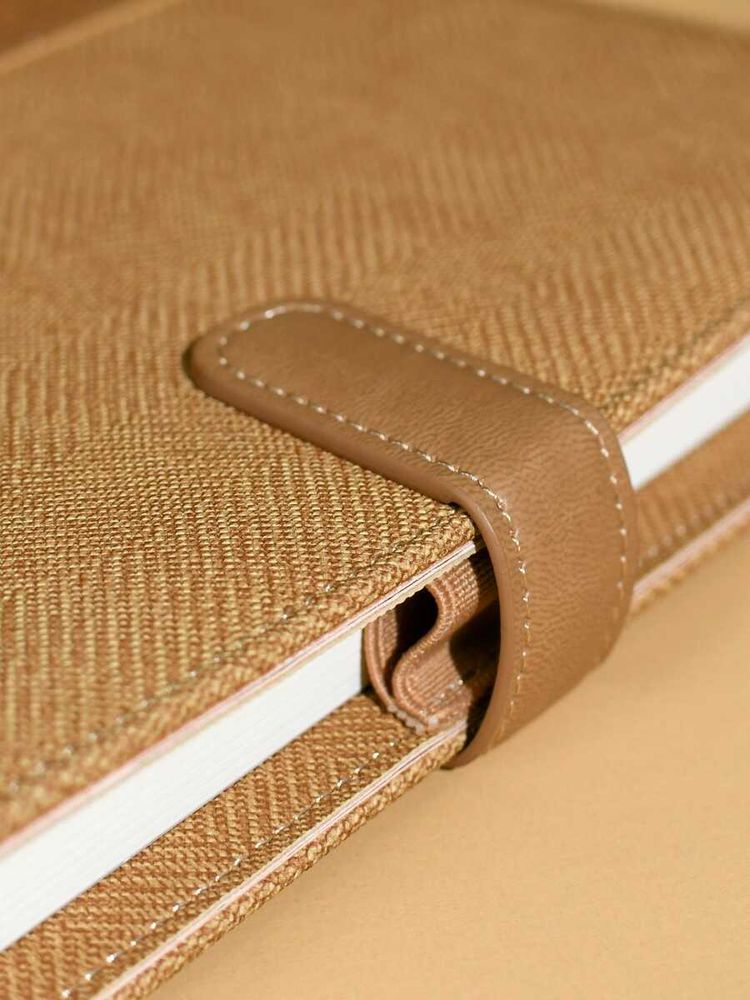 Ежедневник-органайзер Twill, недатированный, коричневый, фото 12