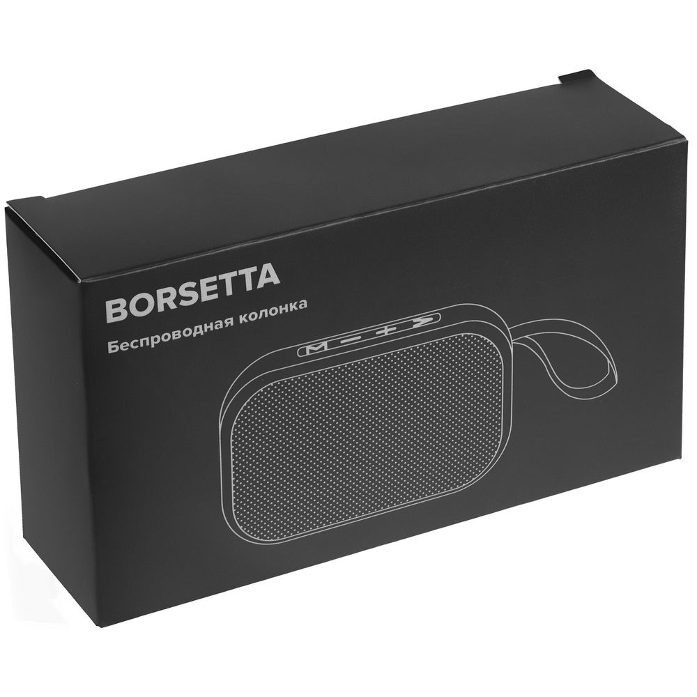 Беспроводная колонка Borsetta, синяя, фото 9
