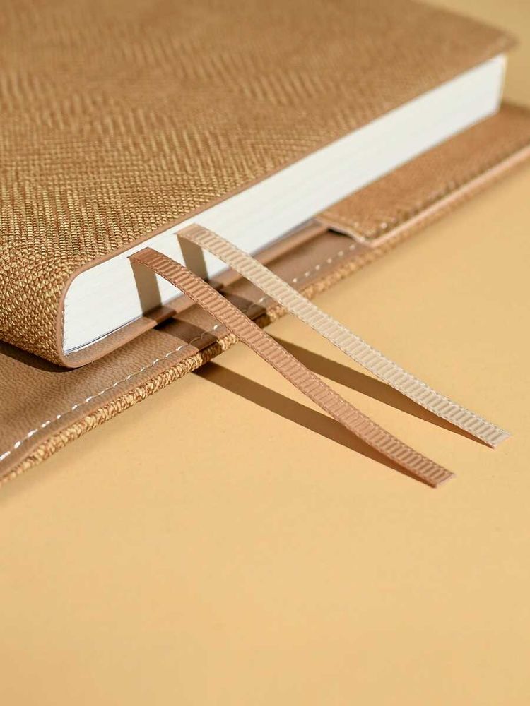 Ежедневник-органайзер Twill, недатированный, коричневый, фото 11