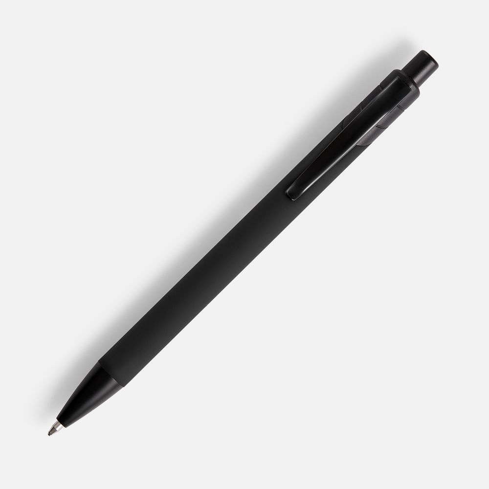Ручка шариковая Undertone Black Soft Touch, черная, фото 2