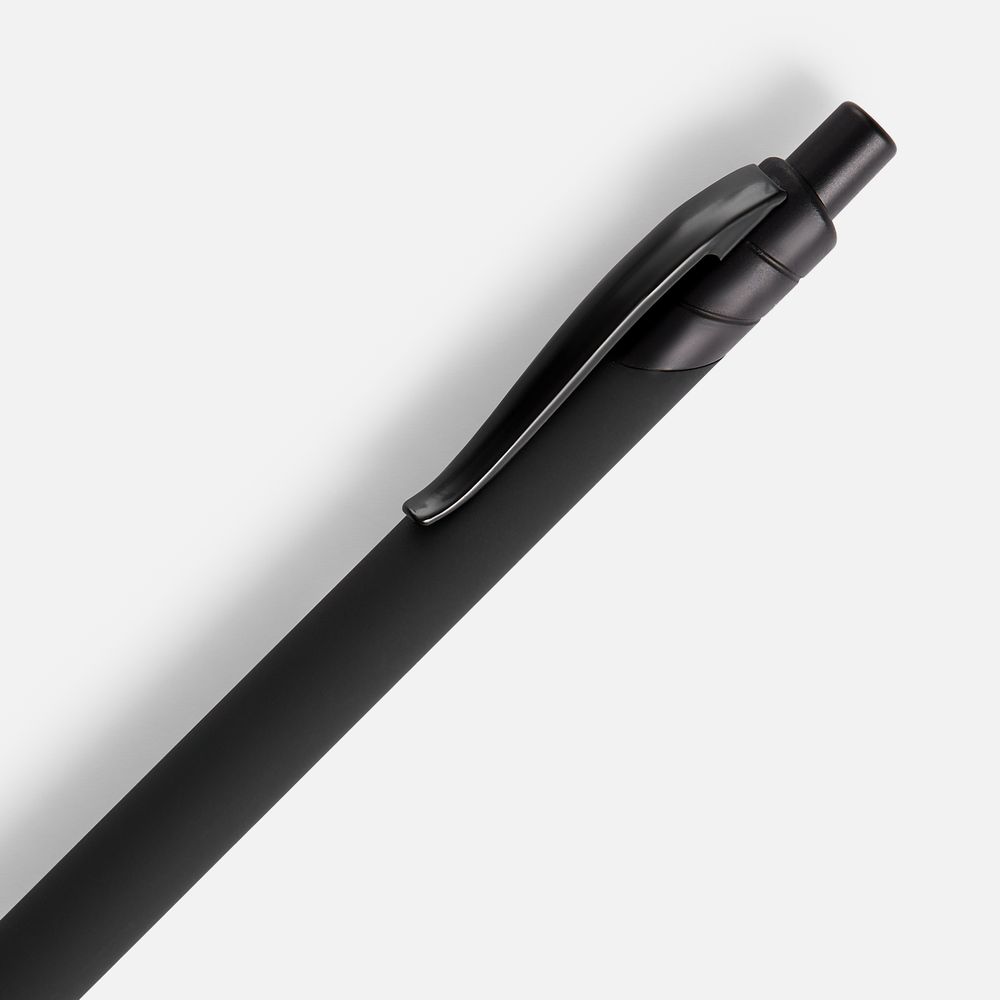 Ручка шариковая Undertone Black Soft Touch, черная, фото 3
