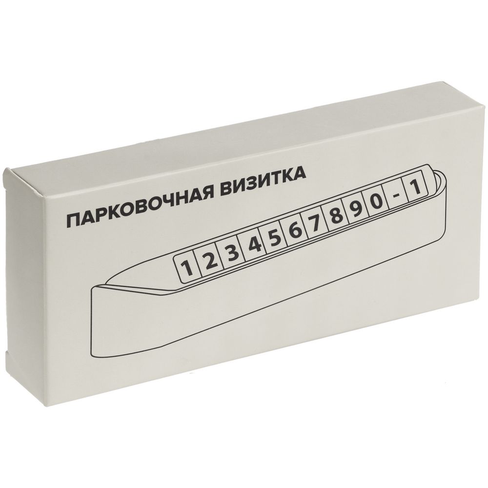 Парковочная визитка Litera, белая, фото 6