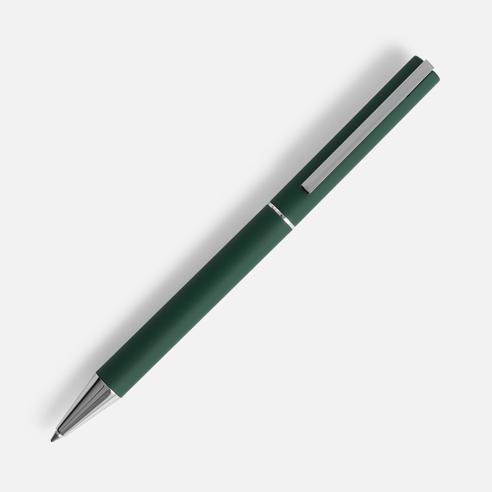 Ручка шариковая Blade Soft Touch, зеленая, фото 2