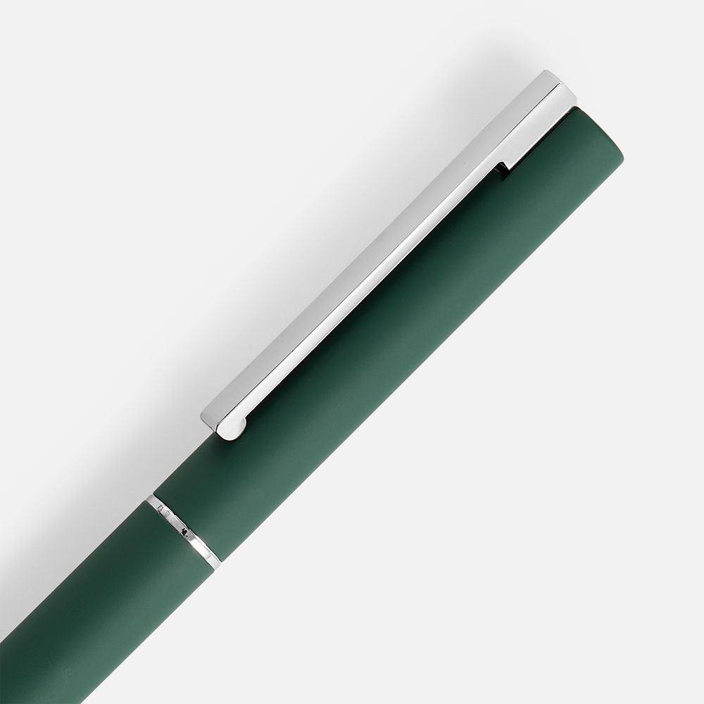 Ручка шариковая Blade Soft Touch, зеленая, фото 3