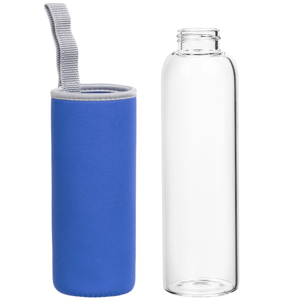 Бутылка для воды Sleeve Ace, синяя, фото 3