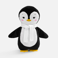 Мягкая игрушка Beastie Toys, пингвиненок с белым шарфом, фото 1