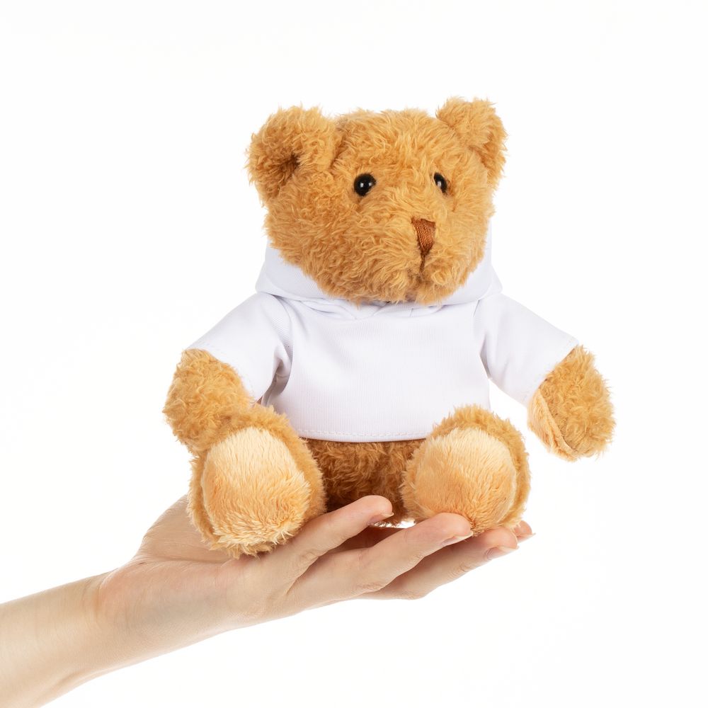 Мягкая игрушка «Мишка Cuddleton» в белом худи, фото 5