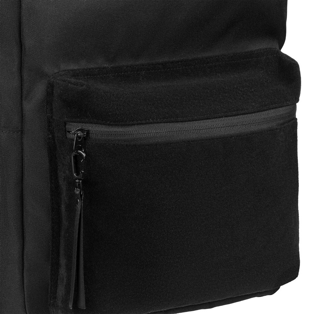 Рюкзак Patch Catcher с карманом из липучки, черный, фото 7