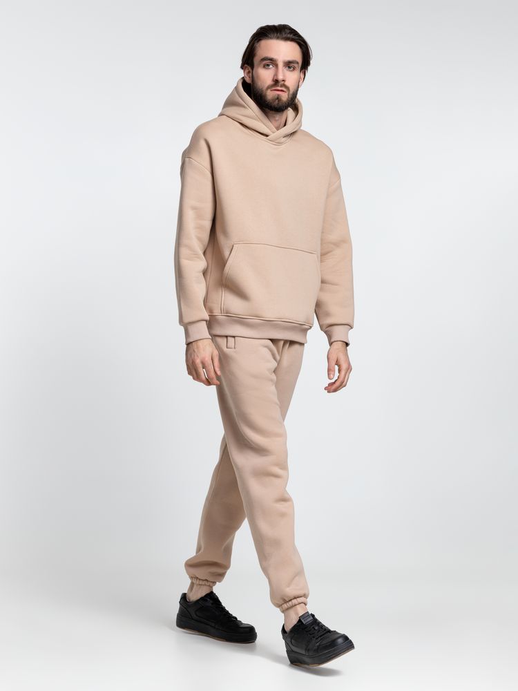 Худи Kulonga Oversize, бежевое, фото 14