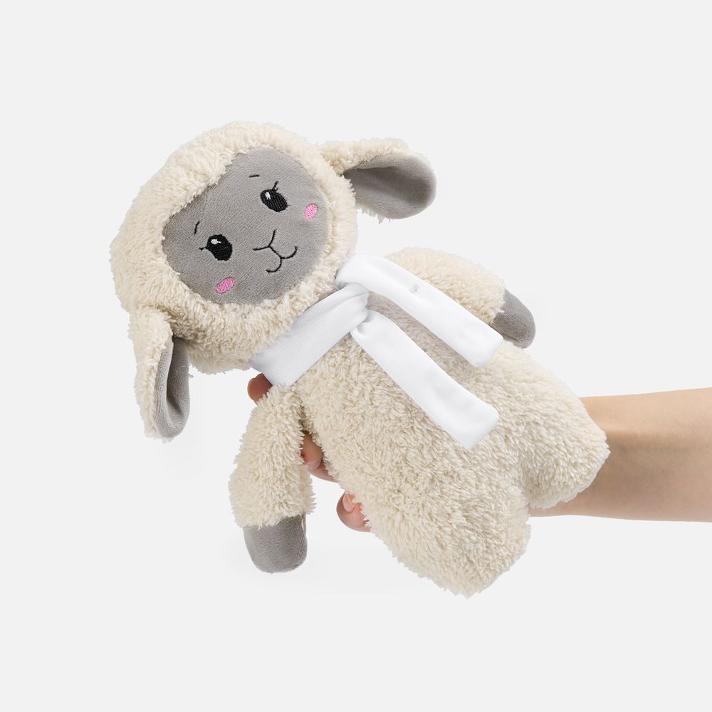 Мягкая игрушка Beastie Toys, овечка с белым шарфом ver.2, фото 2