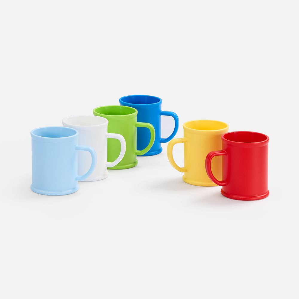 Кружка небьющаяся Sate, синяя, фото 4