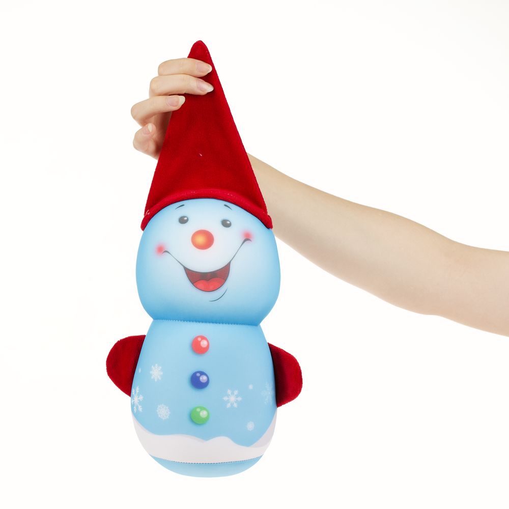 Подушка декоративная FrostyLove на заказ, снеговик, фото 5