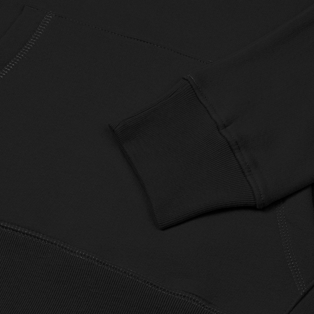Толстовка с капюшоном унисекс Hoodie, черная, фото 4