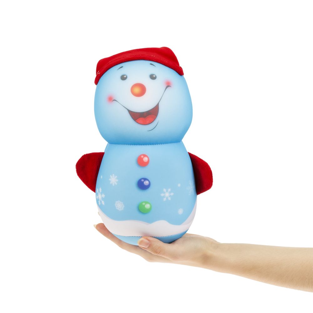 Подушка декоративная FrostyLove на заказ, снеговик, фото 6