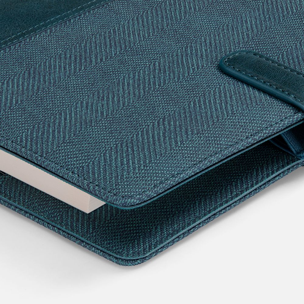 Ежедневник-органайзер Twill, недатированный, синий, фото 7