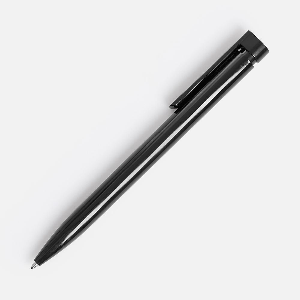 Ручка шариковая Liberty Polished, черная, фото 2