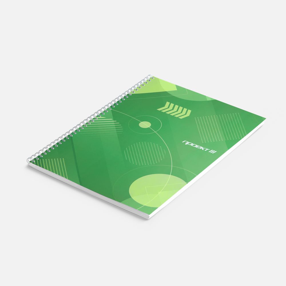 Блокнот на заказ Sketch Print M, без линовки, фото 3