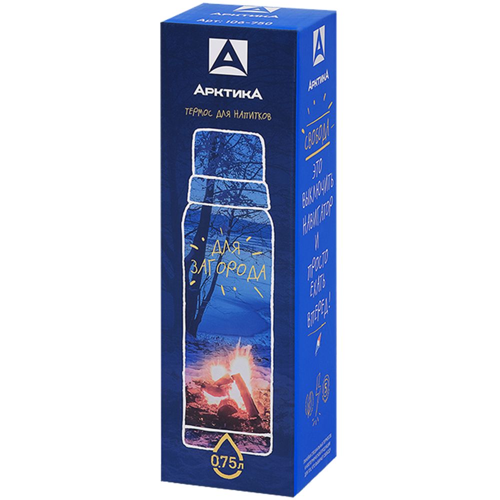 Термос «Арктика Hammerite 750», красный, фото 4