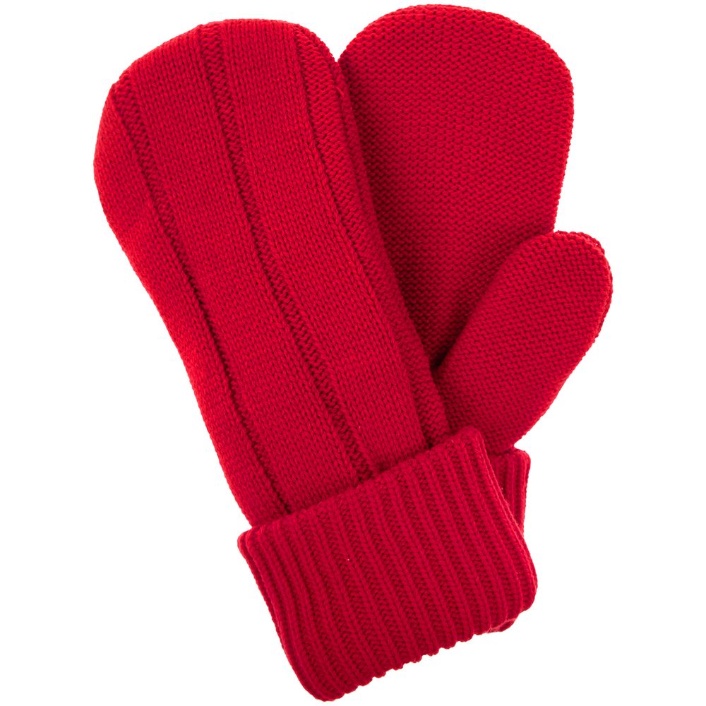 Варежки Knit Beat, красные, фото 2