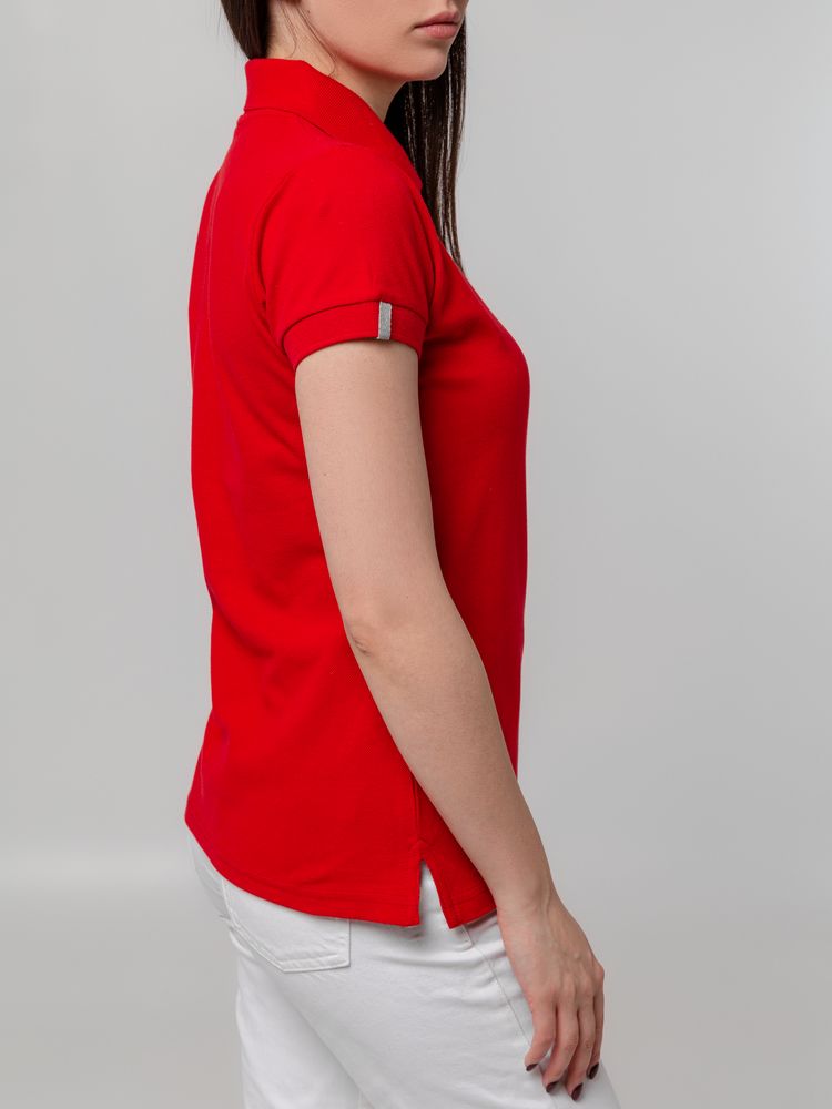 Рубашка поло женская Virma Premium Lady, красная, фото 9
