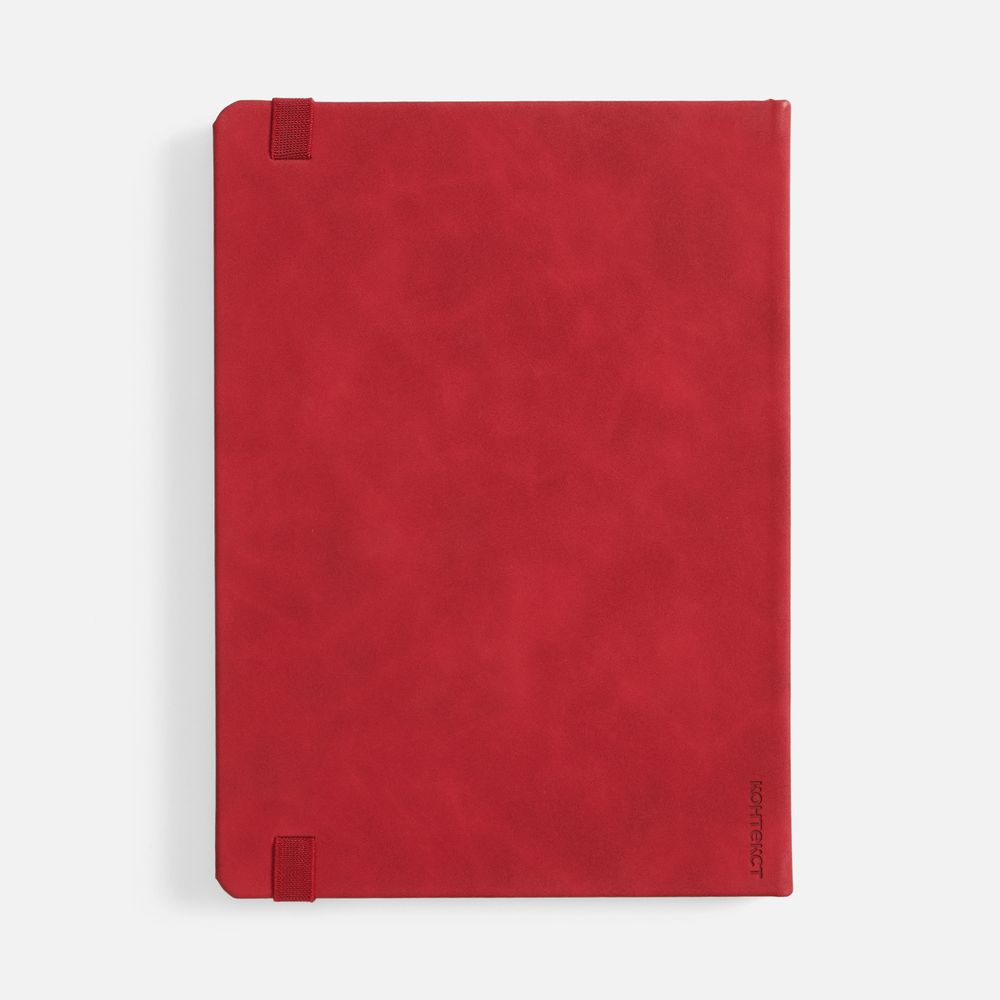 Ежедневник Urban Hard, недатированный, красный, фото 2