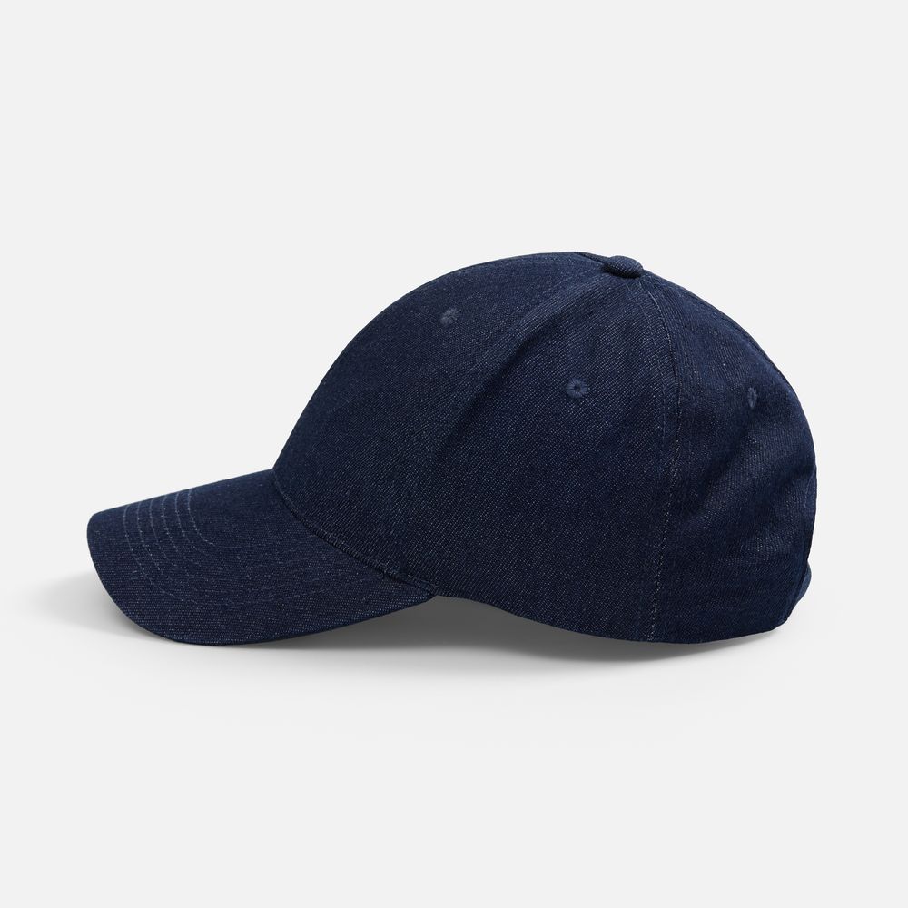Бейсболка Denimate, темно-синяя, фото 4