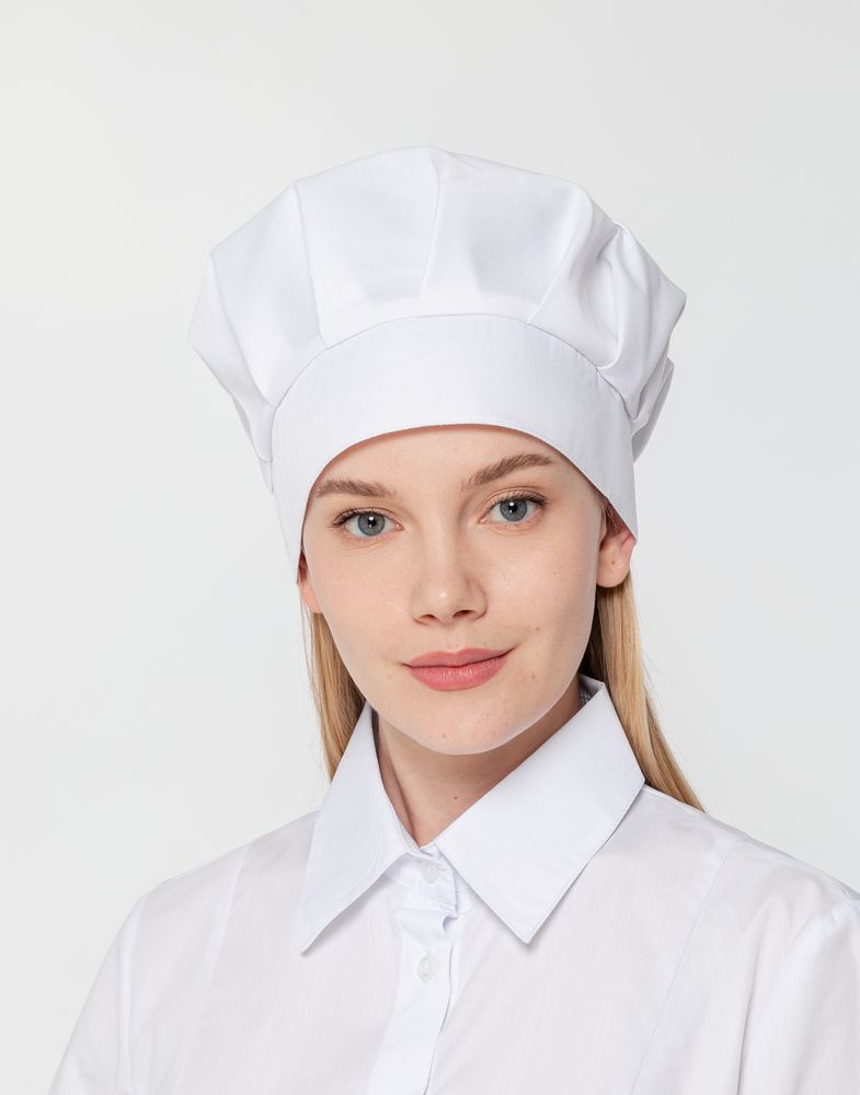 Колпак поварской Cookery, белый, фото 4