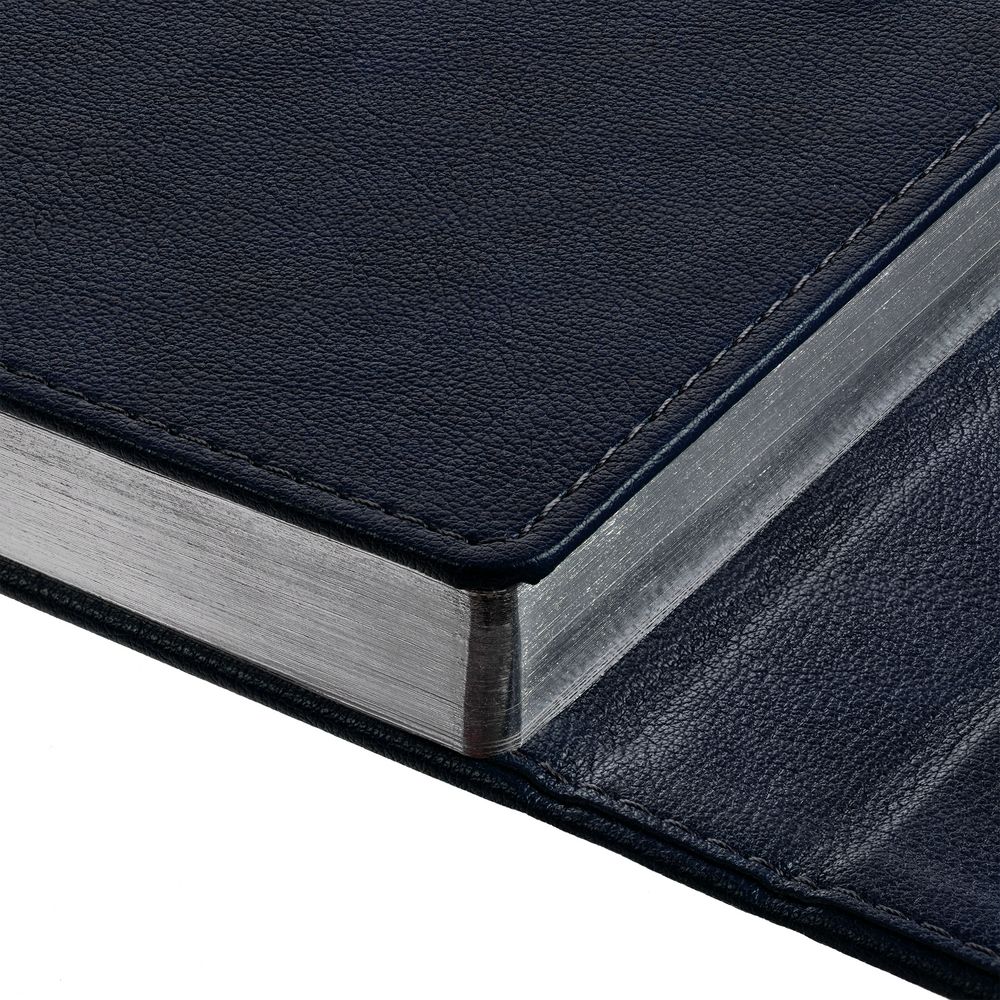 Ежедневник Flap на заказ, недатированный, синий, фото 8