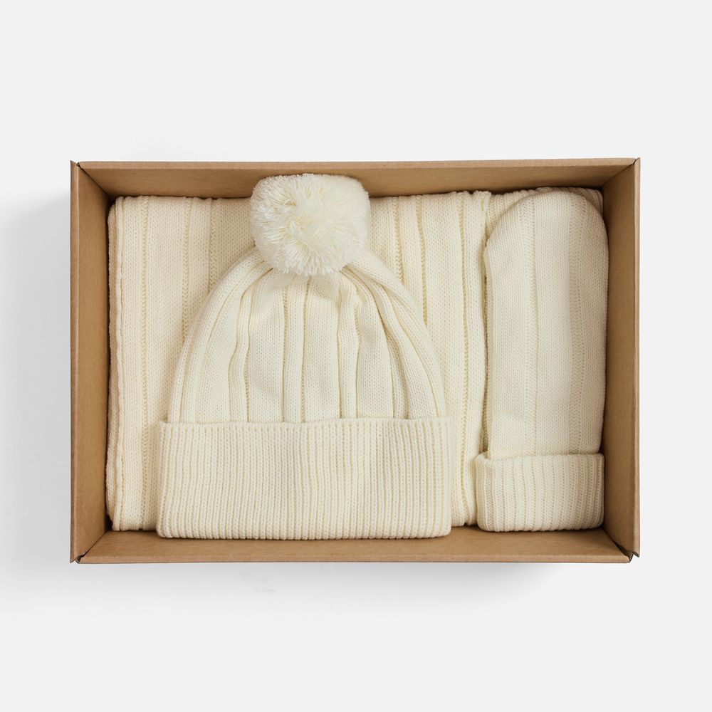 Набор Knit Beat, белый (молочный), фото 2