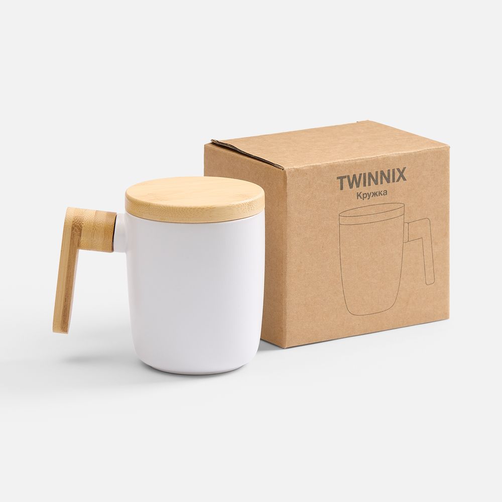 Кружка Twinnix, белая, фото 5