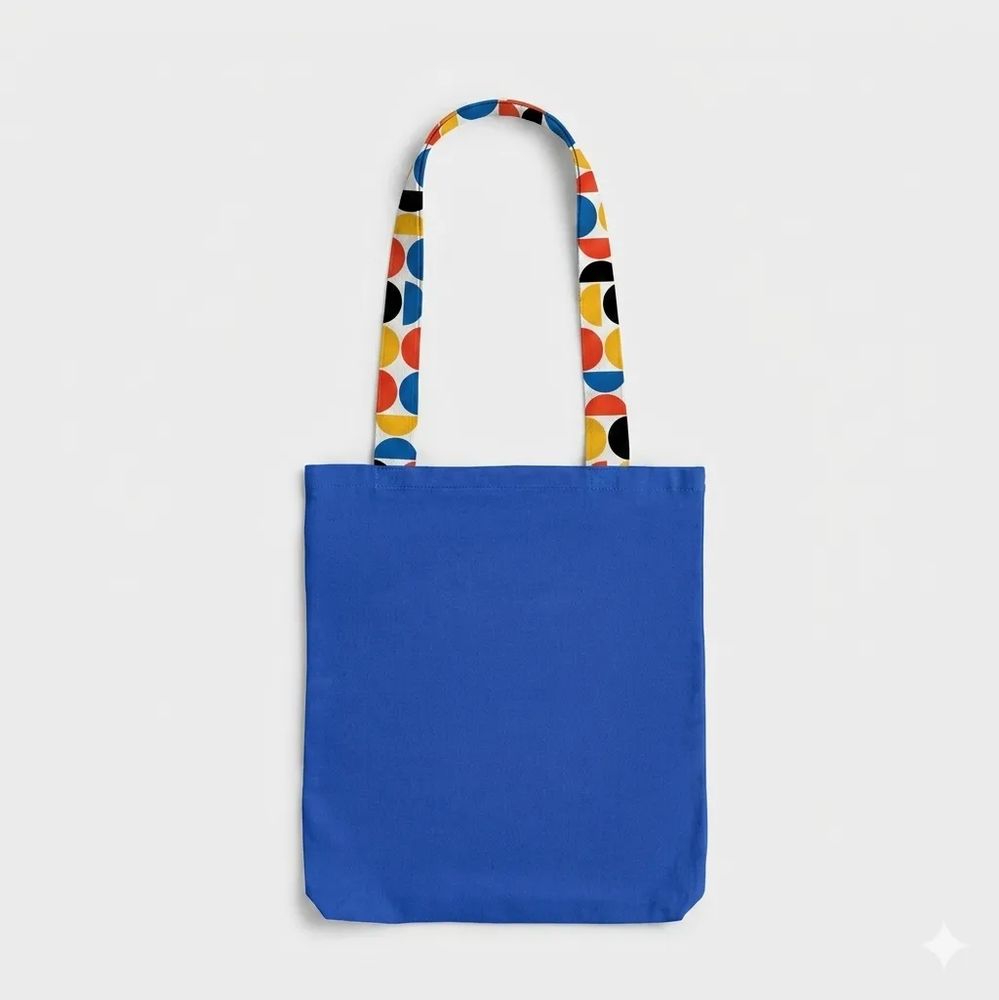 Шопер-конструктор Bolsa с широкими ручками с полноцветной печатью, фото 4
