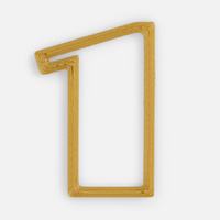 Подвеска Symbol, 3D-печать на заказ, цифра 1, фото 1