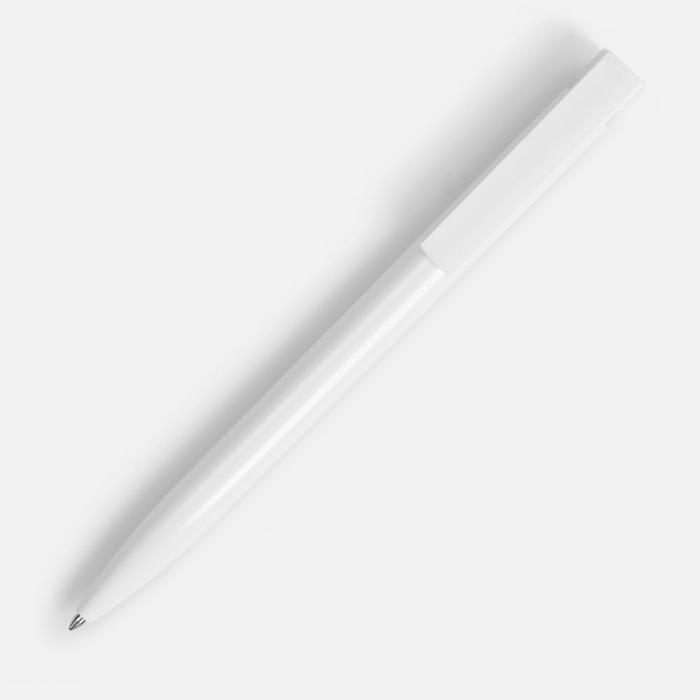 Ручка шариковая Liberty Polished, белая, фото 3