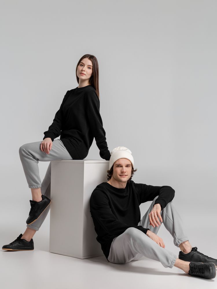 Свитшот унисекс BNC Inspire (Organic), черный, фото 13