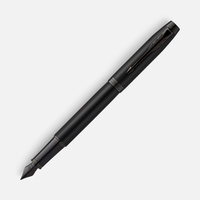 Ручка перьевая Parker IM Achromatic Black, черная, фото 1