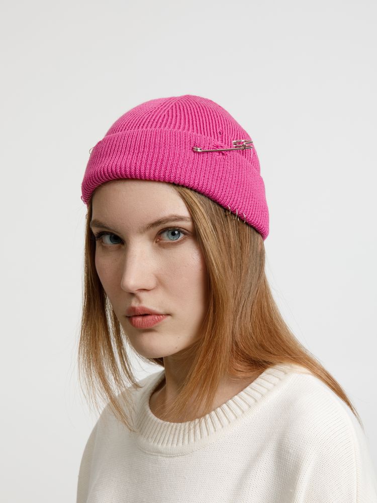 Шапка Pricker, розовая (малиновая), фото 11