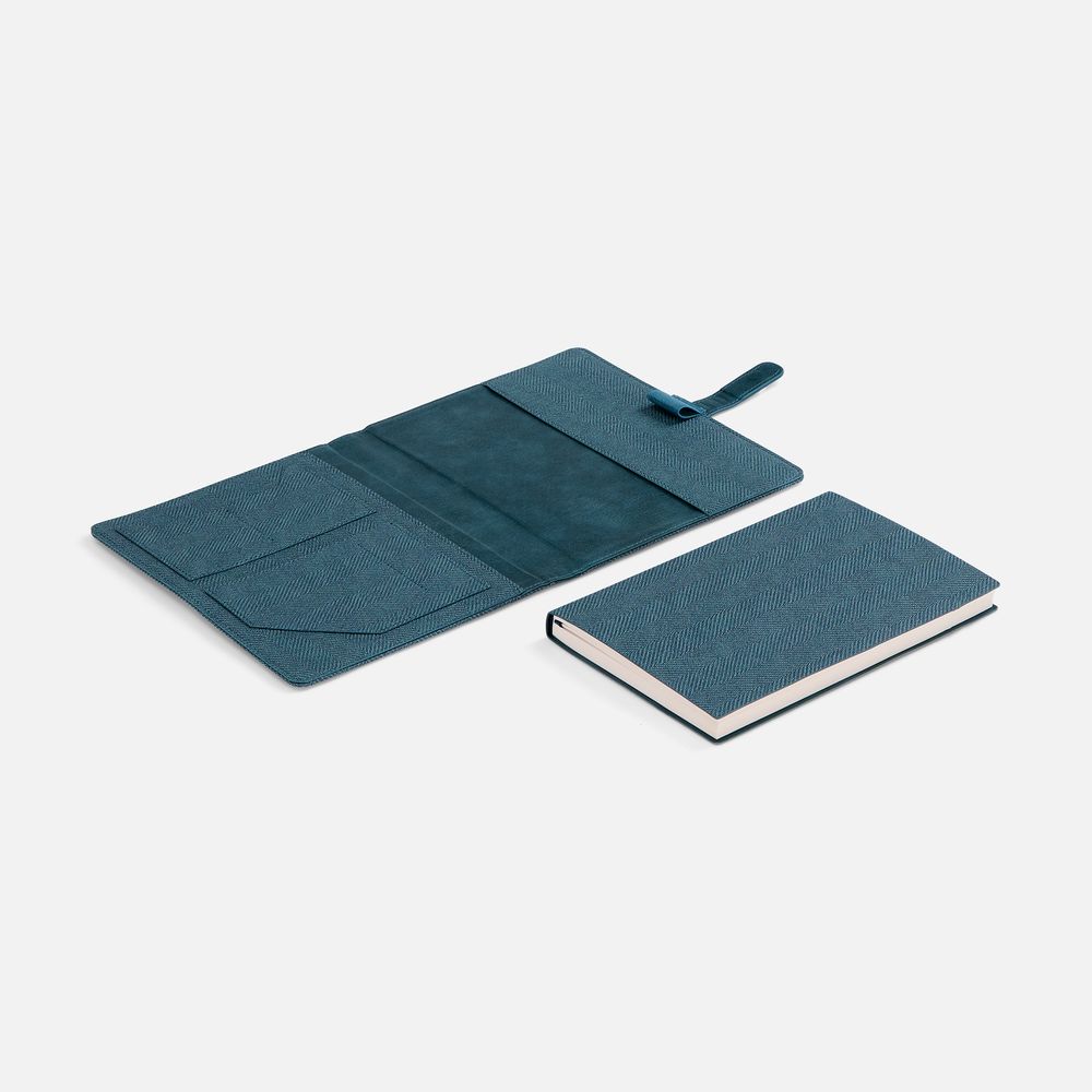 Ежедневник-органайзер Twill, недатированный, синий, фото 6