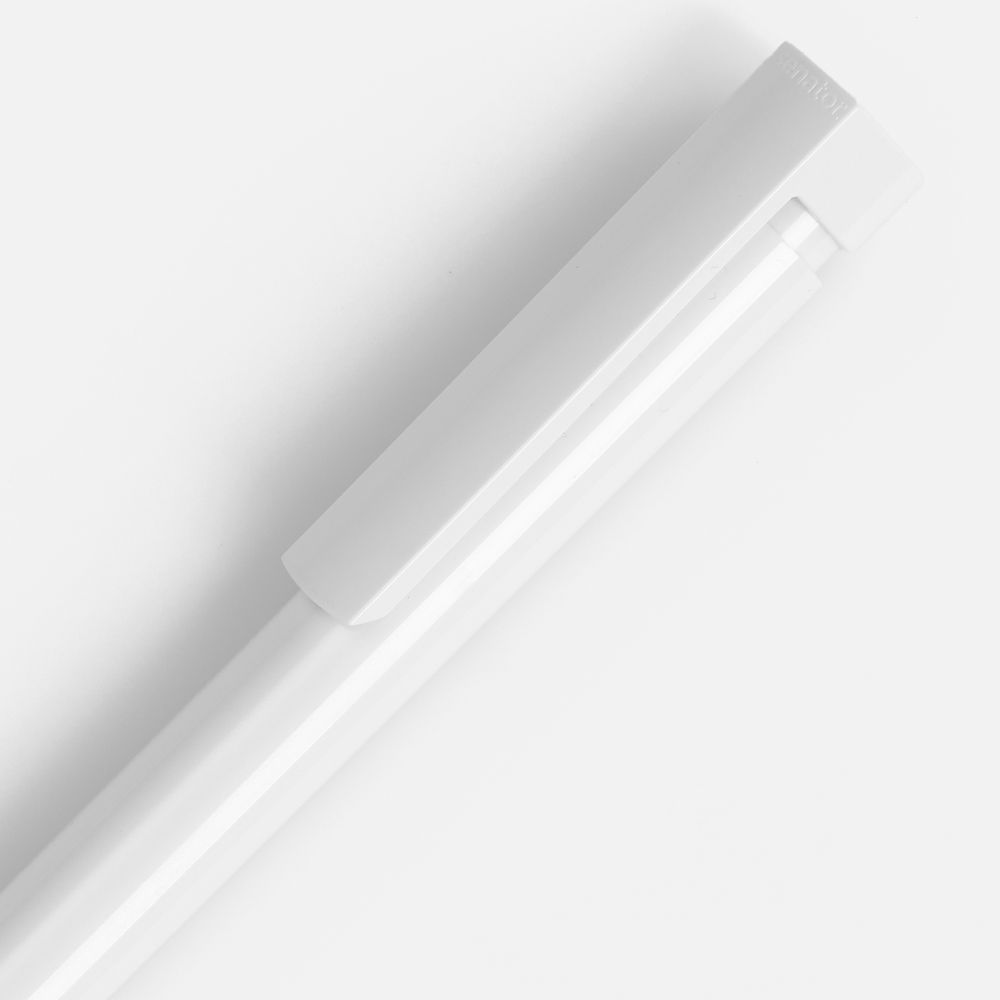 Ручка шариковая Liberty Polished, белая, фото 4