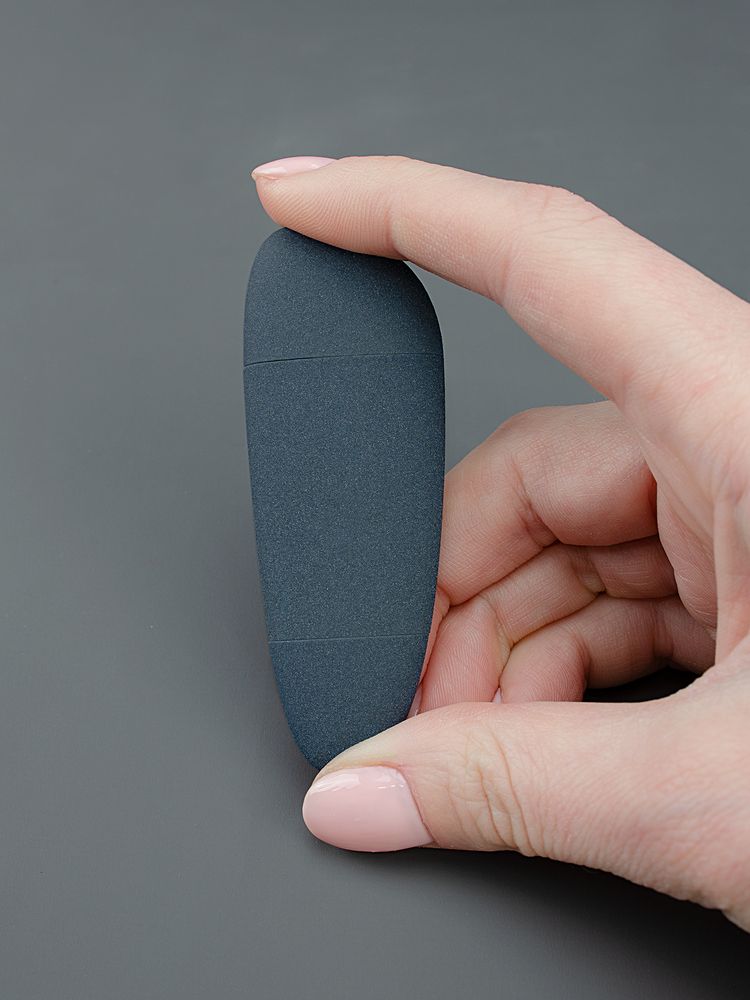 Флешка Pebble Universal, USB 3.0, серо-синяя, 32 Гб, фото 8